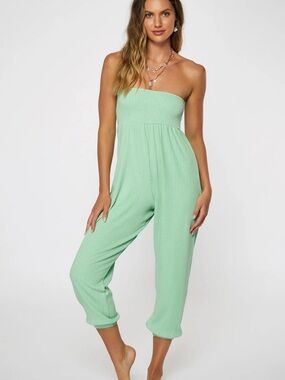 O'Neill Strapless Mint Jumpsuit